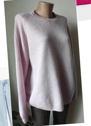 Розовый шерстяной джемпер.кофта свитер! распродаж!