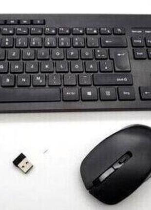 Набор клавиатуры и мыши Jelly Comb IWG-WJTZ02, USB-адаптер, че...