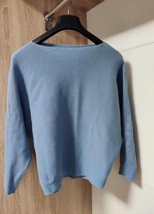 Женская кофта овепсайз свитер в рубчик polo ralph lauren