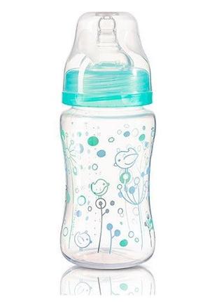 Пляшка антиколікова з широким отвором 240 мл.(0+) "BabyOno"