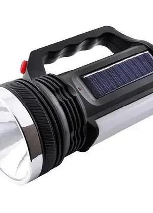 Фонарь-LED лампа аккумуляторный с солнечной панелью Yajia YJ-2836