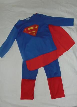 Карнавальный костюм супермена на 4-5 лет