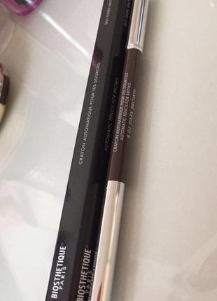 La Biosthetique Automatic Pencil for Brows B01 Dark Brown каранда