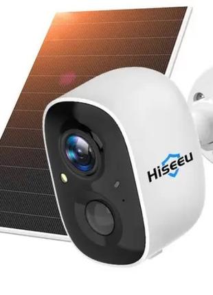 Автономная камера Hiseeu CG6 3МП встроенный аккумулятор 5000 m...