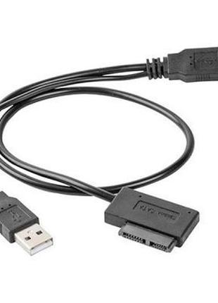 Переходник USB 2.0 to Slimline SATA 13 pin Cablexpert (A-USATA...