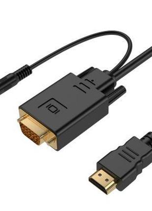 Переходник HDMI to VGA Cablexpert (A-HDMI-VGA-03-6)