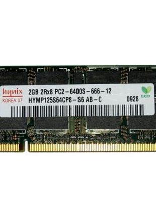 Модуль памяти для ноутбука SoDIMM DDR2 2GB 800 MHz Hynix (HYMP...