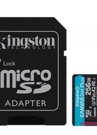 Карта памяти Kingston 256GB microSDXC class 10 UHS-I U3 A2 Can...