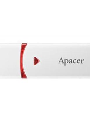 USB флеш накопитель Apacer 16GB AH333 white USB 2.0 (AP16GAH33...