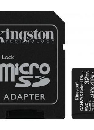 Картка пам'яті Kingston 32GB micSDHC class 10 Canvas Select Pl...