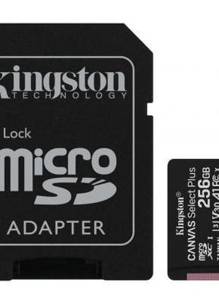 Карта памяти Kingston 256GB microSD class 10 A1 Canvas Select ...