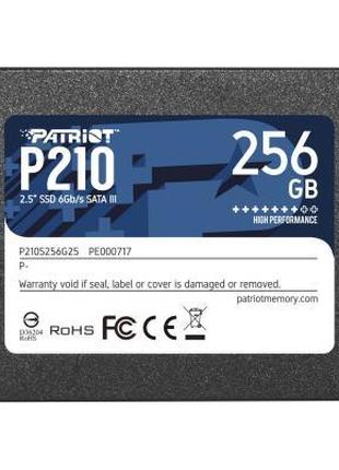 Накопитель SSD 2.5" 256GB Patriot (P210S256G25)