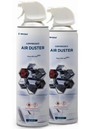 Очисне стиснене повітря spray duster 600ml Gembird (CK-CAD-FL6...