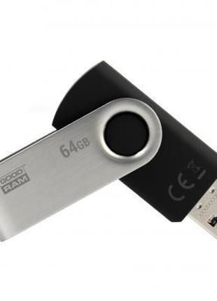 USB флеш накопитель Goodram 64GB Twister Black USB 2.0 (UTS2-0...