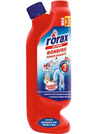 Засіб для прочищення труб Rorax гранули 600 г (4001499185243)