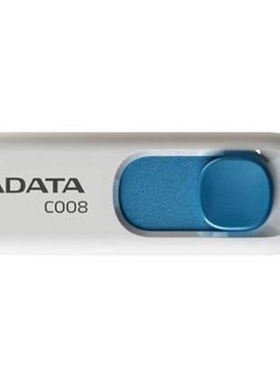 USB флешнакопичувач ADATA 32 GB C008 White USB 2.0 (AC008-32G-...