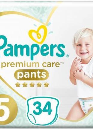 Подгузники Pampers Premium Care Pants Junior Размер 5 (12-17 к...
