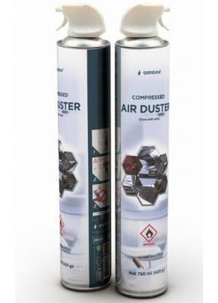 Чистящий сжатый воздух spray duster 750ml Gembird (CK-CAD-FL75...