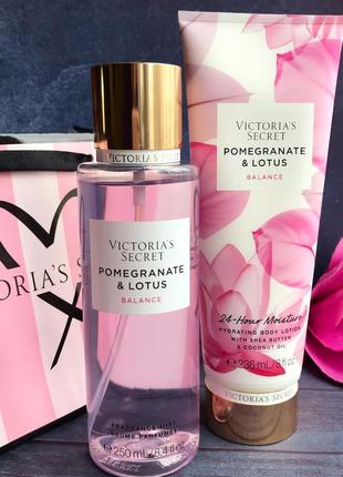 Подарунковий набір victoria’s secret pomegranate lotus balance...