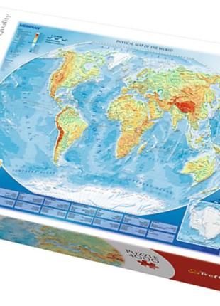 Пазли — (4000 Елм.) - "Фізична карта світу"