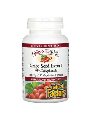 Витамины антиоксиданты grape seed rich polyphenols 95%