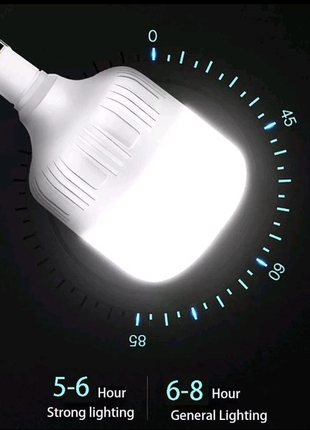 Лампочка светильник LED с зарядкой USB 60W до 6 часов
