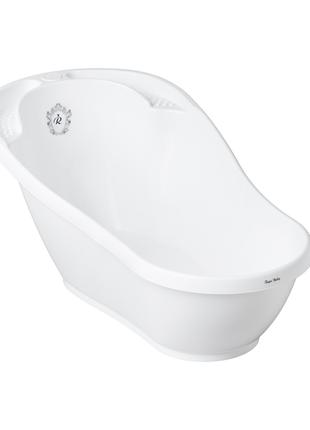 Ванночка 102 см LUX "Royal" с термометром (Бело-черная)