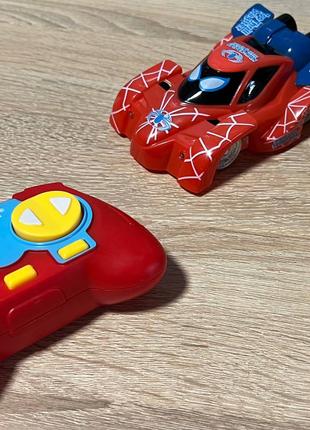Іграшкова антигравітаційна машинка Spiderman, антиграв, USB
