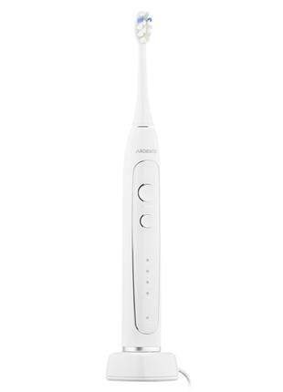 Електрична зубна щітка Ardesto ETB-113W біла/2 насадки/індукці...