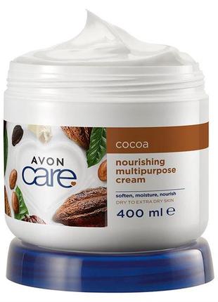 Крем для обличчя і тіла з маслом какао «Живлення» Avon, 400 мл