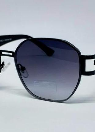Солнцезащитные брендовые очки унисекс в стиле versace серо фио...
