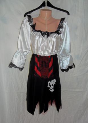 Карнавальное платье пиратки р.xxs-xs-s