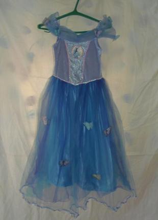 Карнавальное платье золушки на 7-8 лет