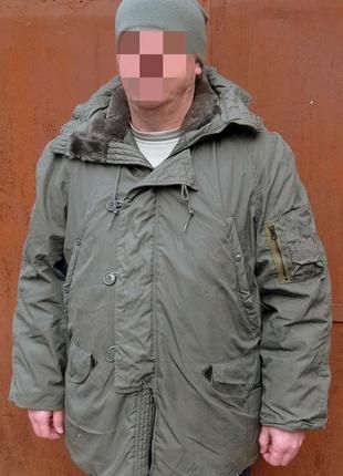 Куртка парка parka extreme cold weather n-3b usaf контрактная ...