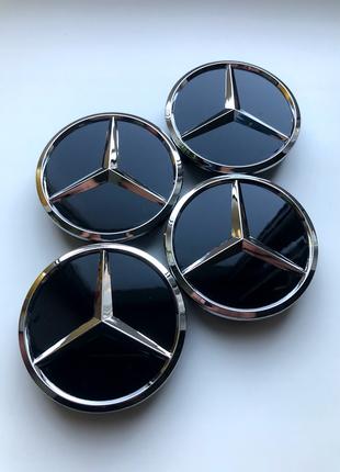 Ковпачки в диски Мерседес Mercedes 60мм