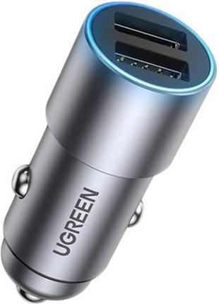 Автомобильное зарядное устройство UGREEN Car Charger Dual USB-...