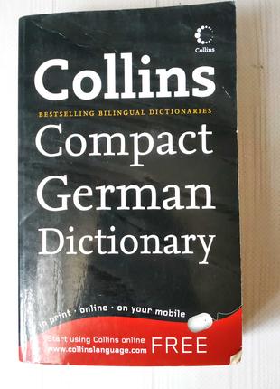 Словарь англо-немецкий Collins. Compact German Dictionary