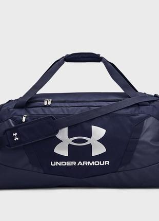 Under armour темно-синя спортивна сумка ua undeniable 5.0 duffl