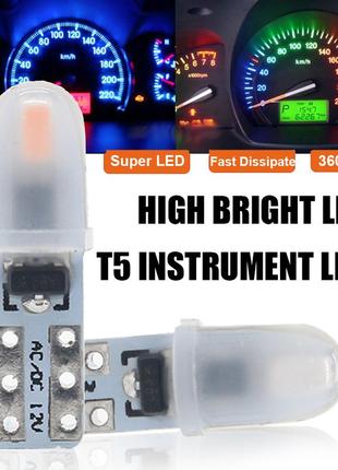 12V T5-3014-2SMD драйвер Білий/ Світлодіодна лампа T5 Led W3W W1