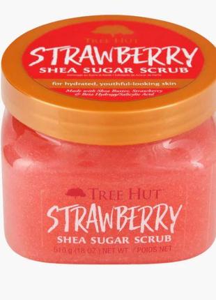 Скраб для тіла Tree Hut Strawberry Sugar Scrub 510g
