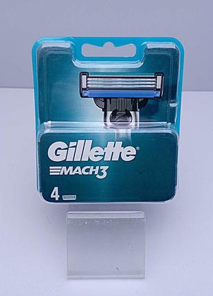 Бритви та леза Б/У Gillette Mach 3 4 шт.