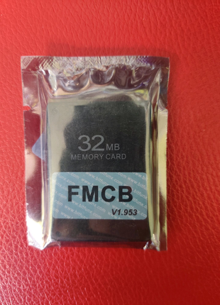 32 Mb Memory Card карта памяти Sony PS2 FreeMCboot FMCB
