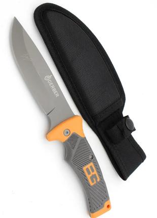 Туристический охотничий нож с чехлом Gerber Bear G...
