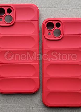 Чехол защитный Soft Touch для Iphone 14 Plus (красный/red)