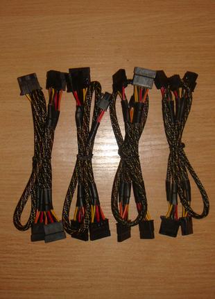 Модульные кабеля PCI-E ,SATA ,MOLEX .