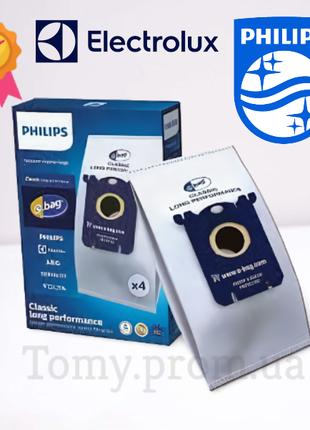 Набор мешков (4шт) для пылесосов AEG, Electrolux, Philips 8838...