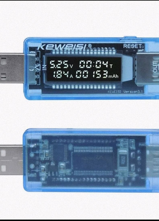 Технічні характеристики:
USB тестер KEWEISI KWS - V20