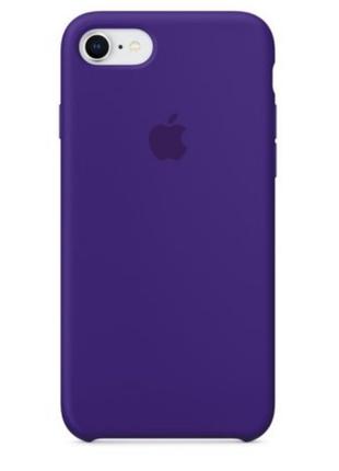 Чехол-накладка Silicone Case для iPhone 7/8 Violet