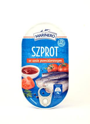 Шпроти в томатному соусі Marinero 170 г Польща