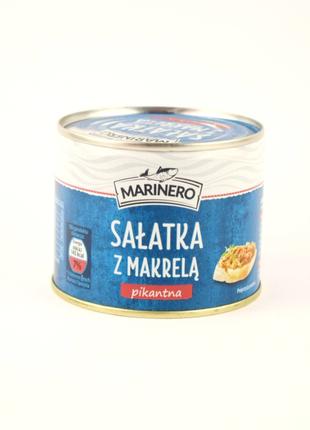 Пикантный салат с макрелью Marinero Salatka z makrela 330 г По...